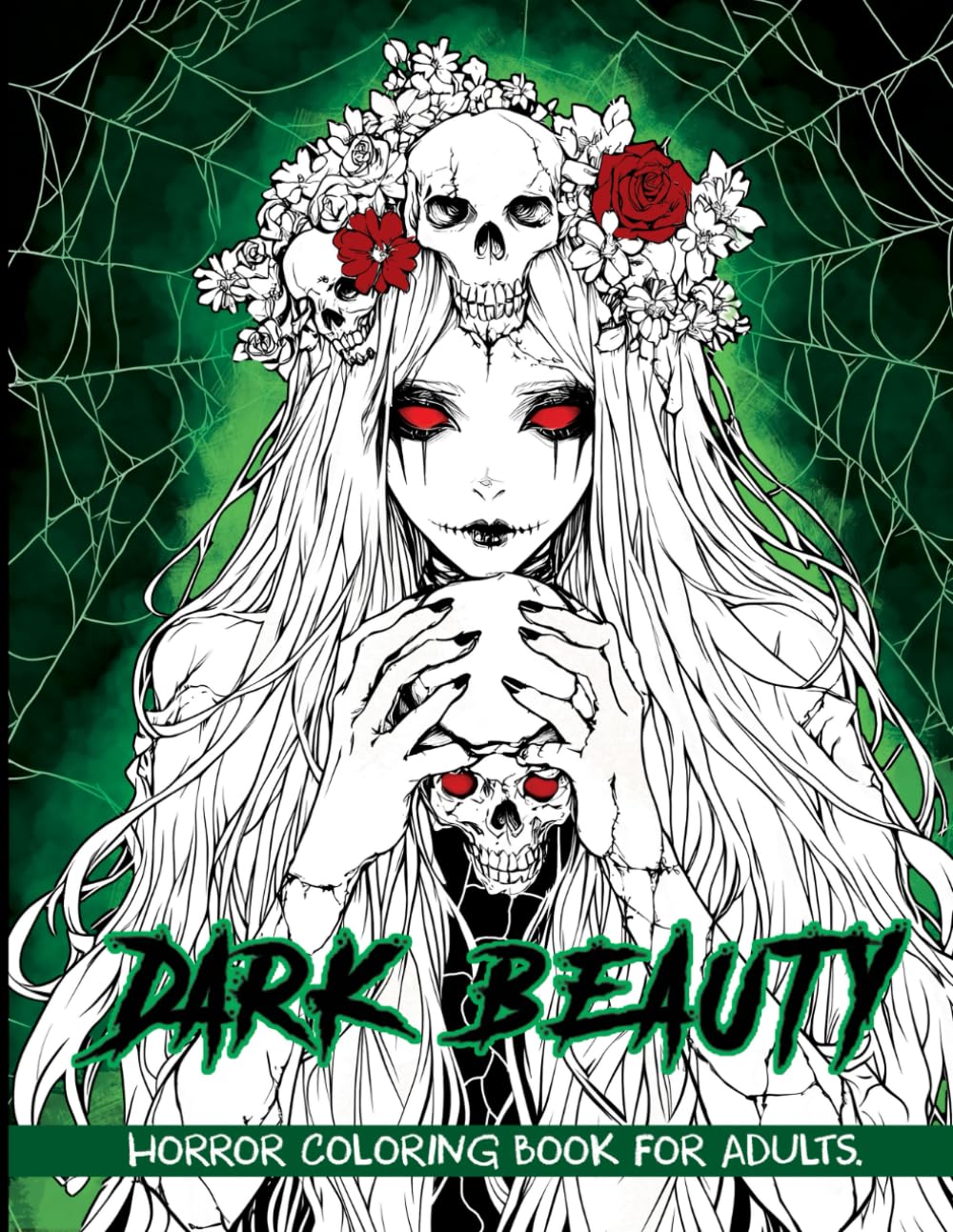 Dark Beauty Horror Coloring Book for Adults: Hauntingly Beautiful and Creepy Illustrations for Relaxation, Creativity, and Halloween Fun - Perfect Gift for Horror Lovers (Independently published)
Dark Beauty Horror Coloring Book for Adults: Hauntingly Beautiful and Creepy Illustrations for Relaxation, Creativity, and Halloween Fun - Perfect Gift for Horror Lovers (Independently published)