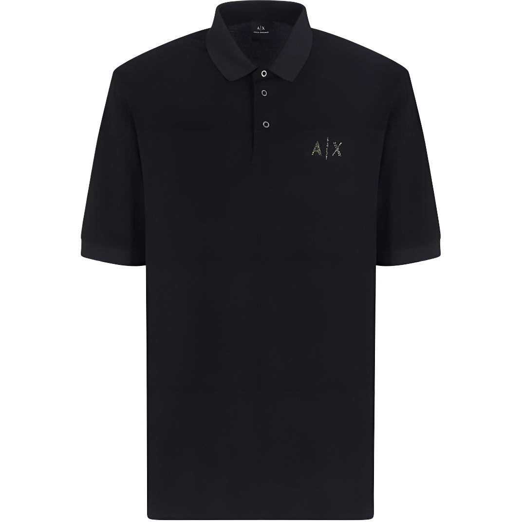 Хлопковая поло ARMANI EXCHANGE, черный
Хлопковая поло ARMANI EXCHANGE, черный