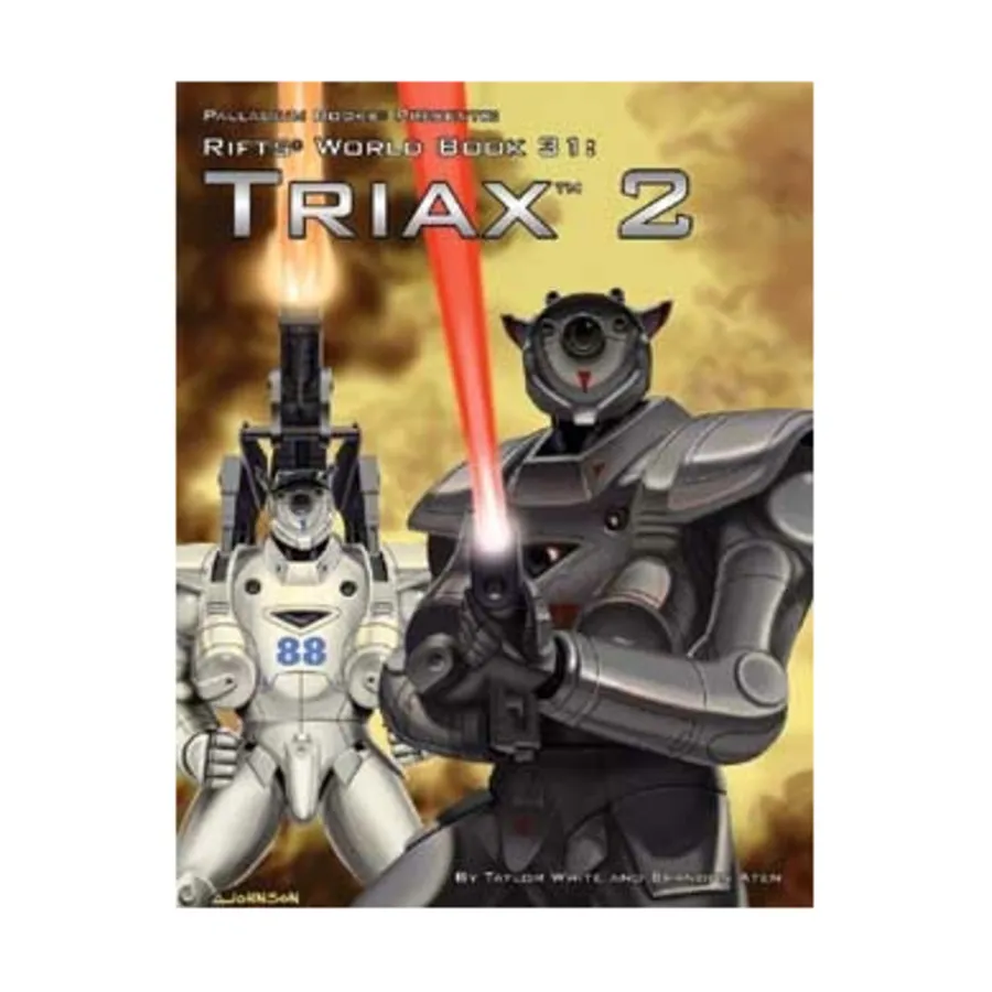 Triax 2, Rifts - World Books #31 - #45, мягкая обложка 
Triax 2, Rifts - World Books #31 - #45, мягкая обложка