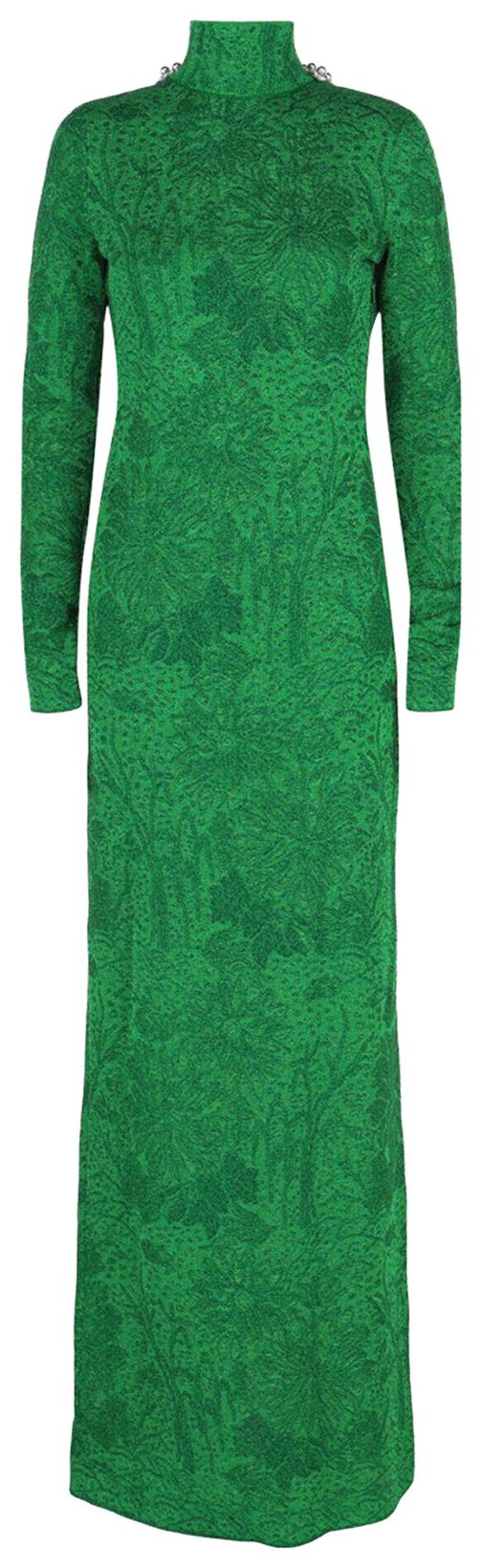 Платье Givenchy с открытой спиной и вышивкой, жаккардовое, зеленый
Платье Givenchy с открытой спиной и вышивкой, жаккардовое, зеленый