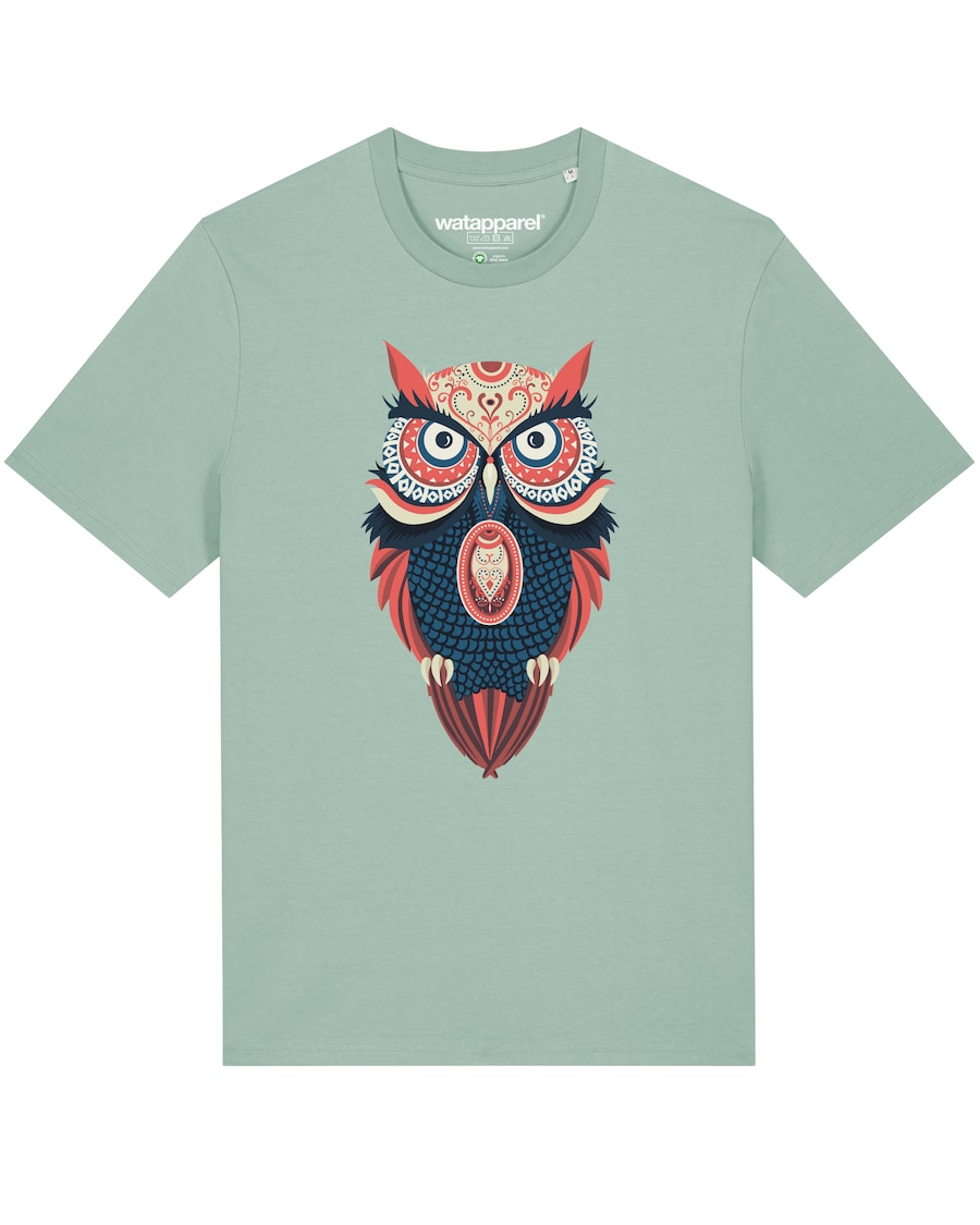 Рубашка Watapparel Colorful Owl, зеленый
Рубашка Watapparel Colorful Owl, зеленый