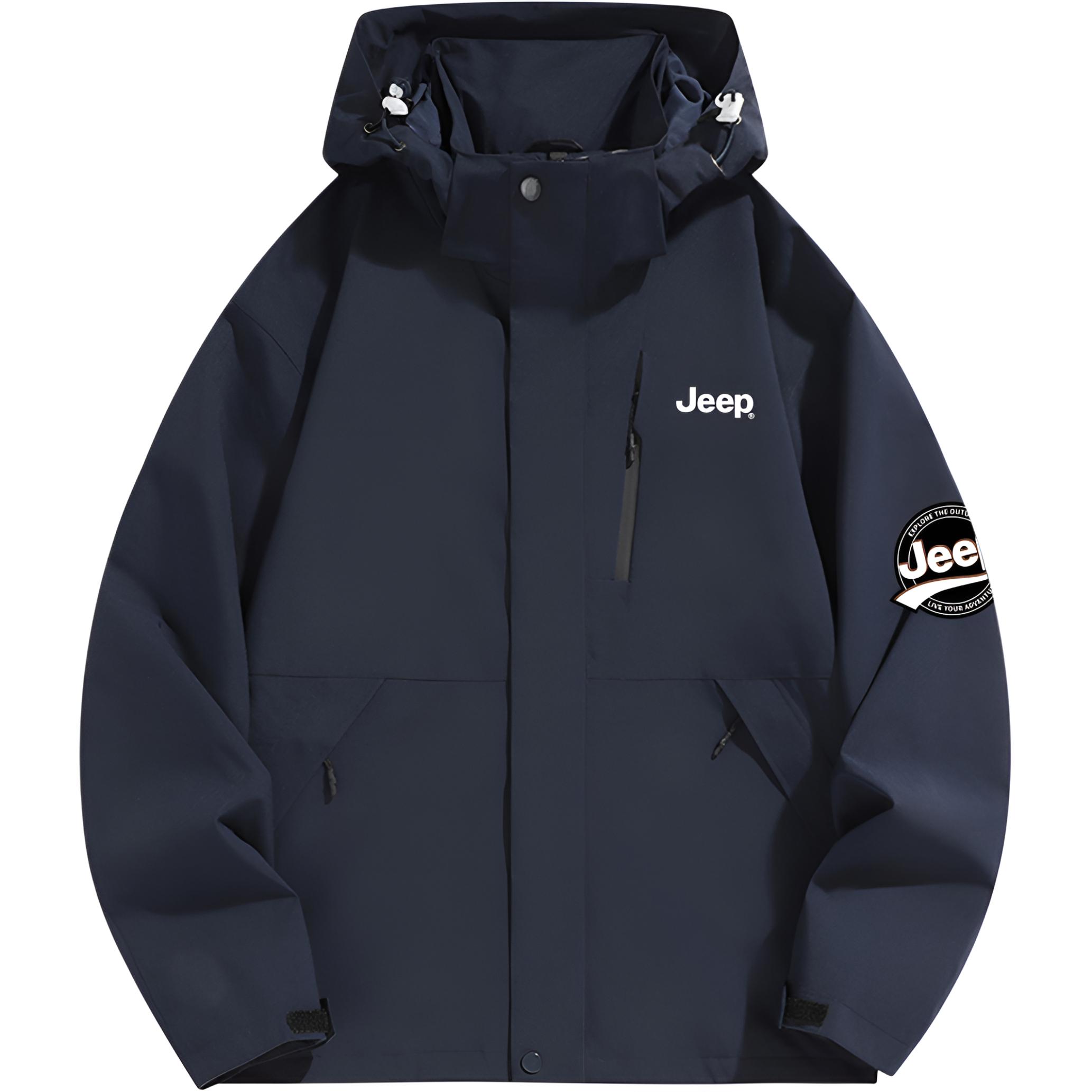 Jeep Куртка Unisex, Navy Blue (Unlined Jacket)
Jeep Куртка Unisex, Navy Blue (Unlined Jacket)