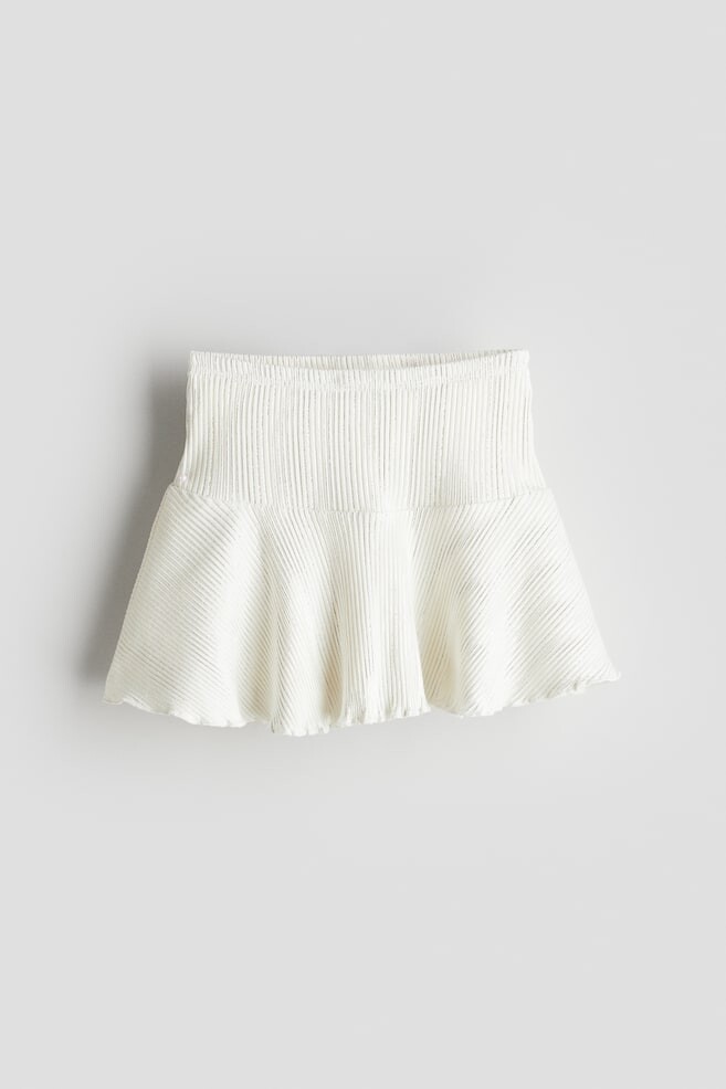 Юбка из блестящего джерси H&M, белый
Юбка из блестящего джерси H&M, белый