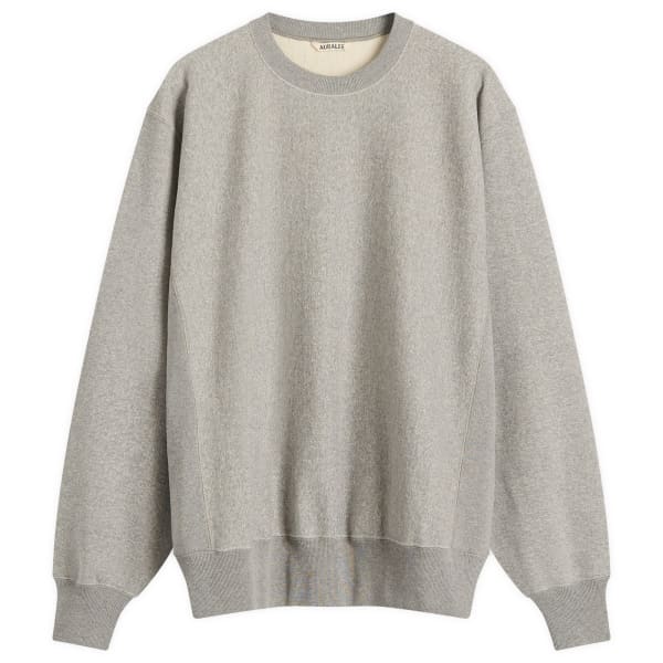 Мягкая трикотажная толстовка Auralee, серый 
Мягкая трикотажная толстовка Auralee, серый