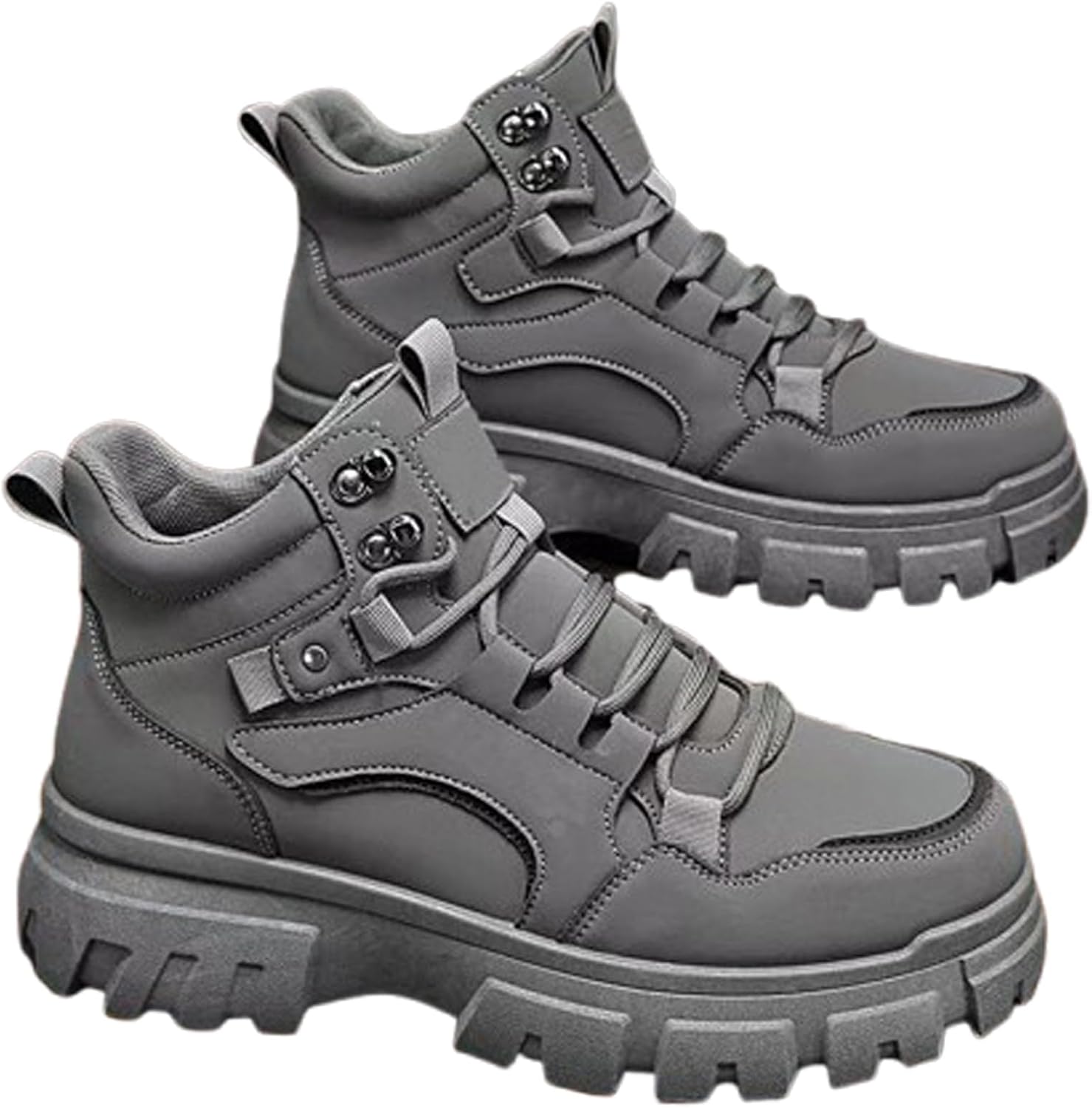 Мужские ботинки, легкая защитная обувь для мужчин, нескользящие водонепроницаемые ботинки с композитным носком для строительства и походов Generic, серый
Мужские ботинки, легкая защитная обувь для мужчин, нескользящие водонепроницаемые ботинки с композитным носком для строительства и походов Generic, серый