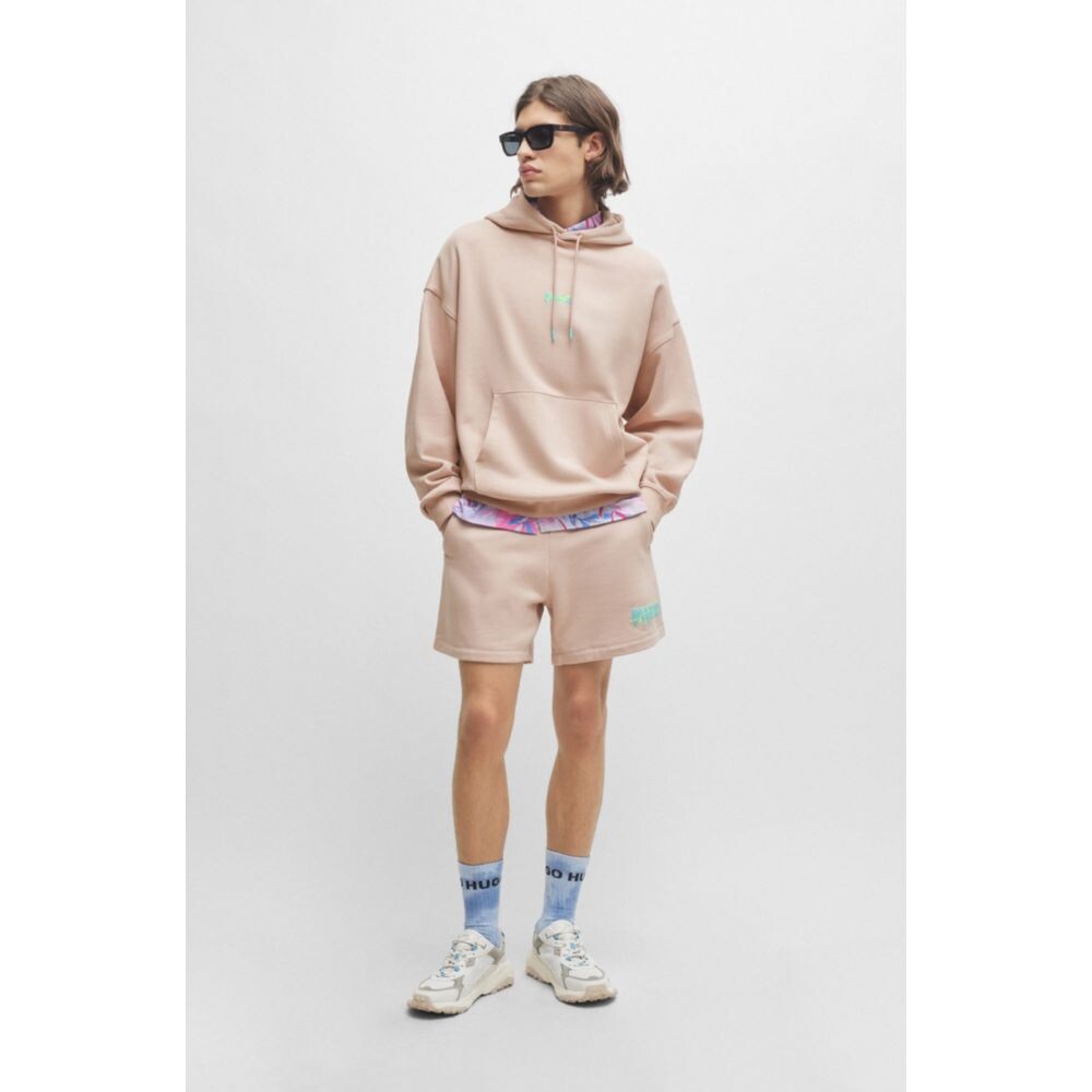 Шорты из хлопковой махры с логотипом нового сезона Hugo, цвет Light Pink
Шорты из хлопковой махры с логотипом нового сезона Hugo, цвет Light Pink