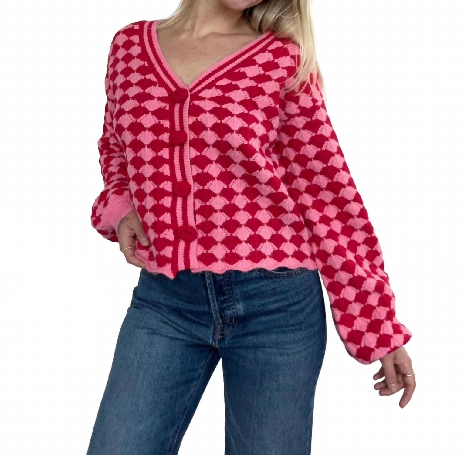 Кардиган Jayla в красном цвете Aemi + Co, красный
Кардиган Jayla в красном цвете Aemi + Co, красный