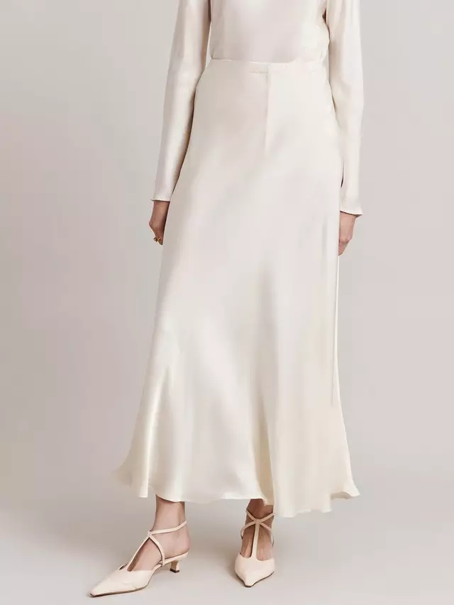 Юбка Ghost Colette Satin Maxi, слоновая кость
Юбка Ghost Colette Satin Maxi, слоновая кость