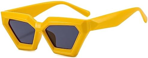 Модные ретро-солнцезащитные очки в форме кошачьего глаза с многоугольными линзами, черные, для женщин, панк-очки, солнцезащитные очки UV400 для мужчин, очки-«кошачий глаз» MTZJH, Yellow
Модные ретро-солнцезащитные очки в форме кошачьего глаза с многоугольными линзами, черные, для женщин, панк-очки, солнцезащитные очки UV400 для мужчин, очки-«кошачий глаз» MTZJH, Yellow