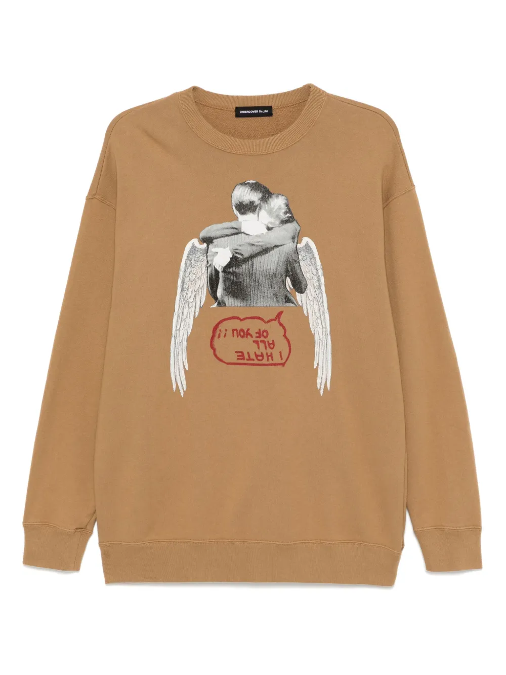 Толстовка с принтом Undercover, коричневый
Толстовка с принтом Undercover, коричневый