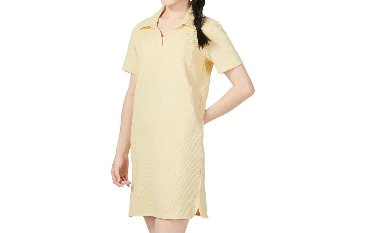 Платье с короткими рукавами женское желтое Puma
Платье с короткими рукавами женское желтое Puma