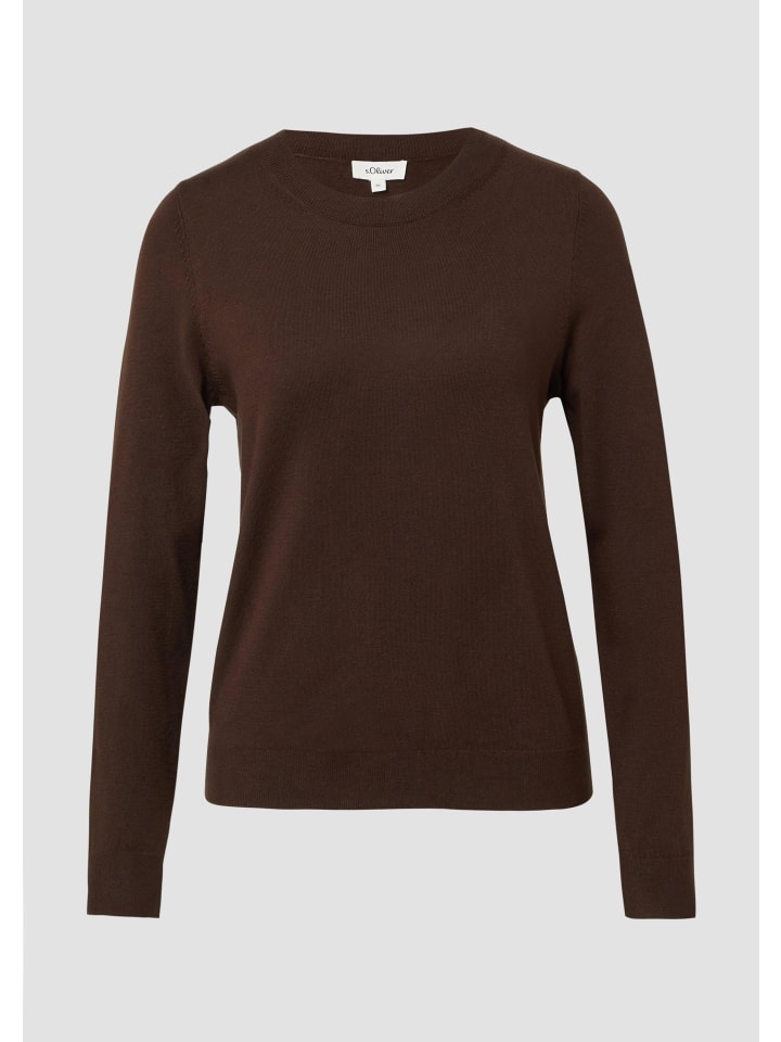 Вязаный свитер цвета 8945_коричневый s.Oliver
Вязаный свитер цвета 8945_коричневый s.Oliver