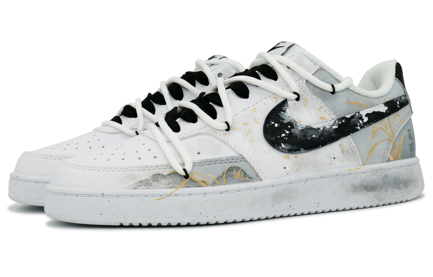 Кроссовки Nike Court Vision 1 Skateboarding Shoes Men Low-top Grey/Gold, цвет Rantei grass bamboo
Кроссовки Nike Court Vision 1 Skateboarding Shoes Men Low-top Grey/Gold, цвет Rantei grass bamboo