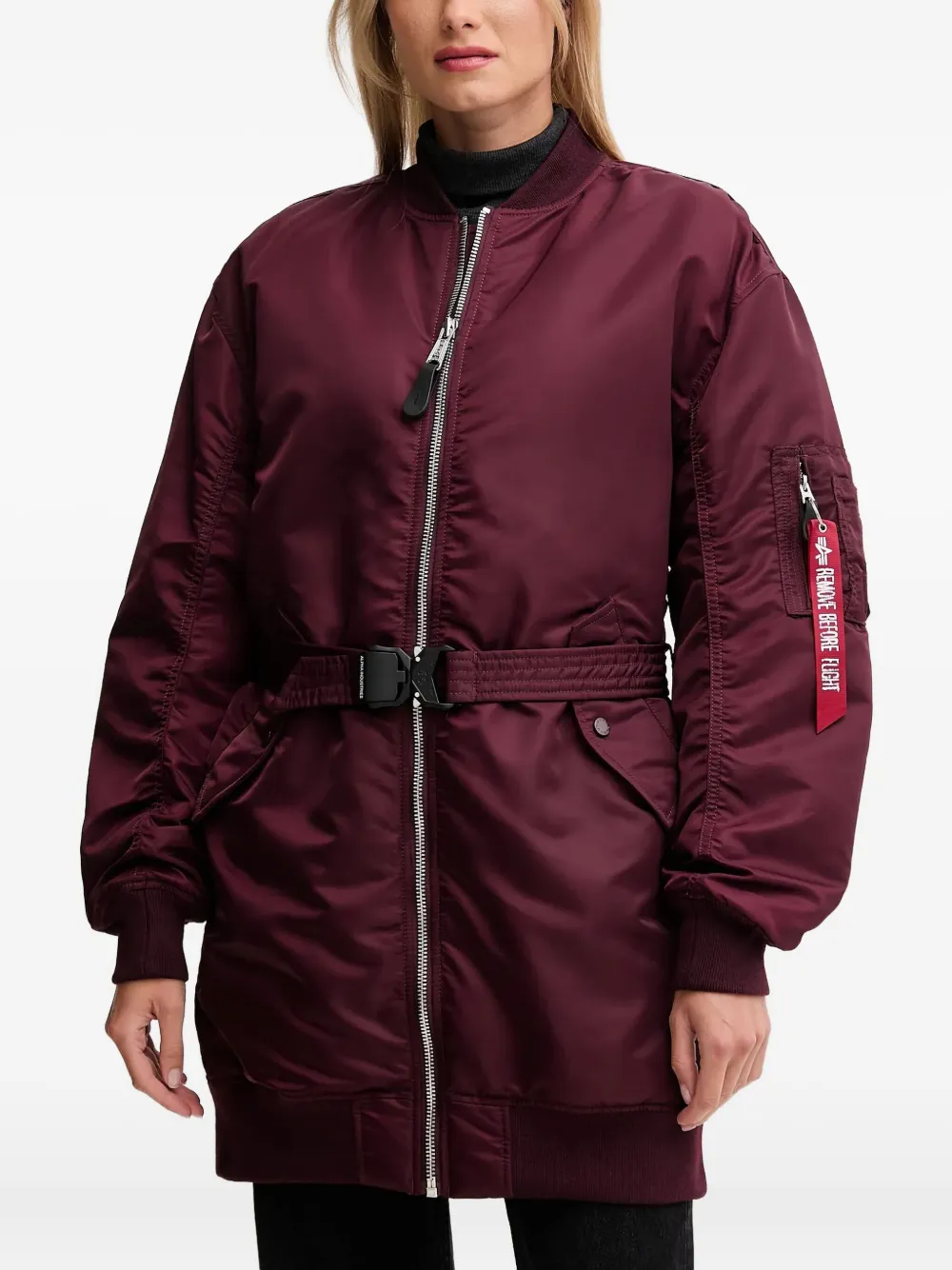 Пальто MA-1 с поясом Alpha Industries, красный
Пальто MA-1 с поясом Alpha Industries, красный