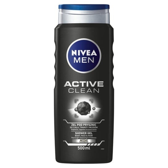 Гель для душа Men Active Clean 500мл Nivea
Гель для душа Men Active Clean 500мл Nivea