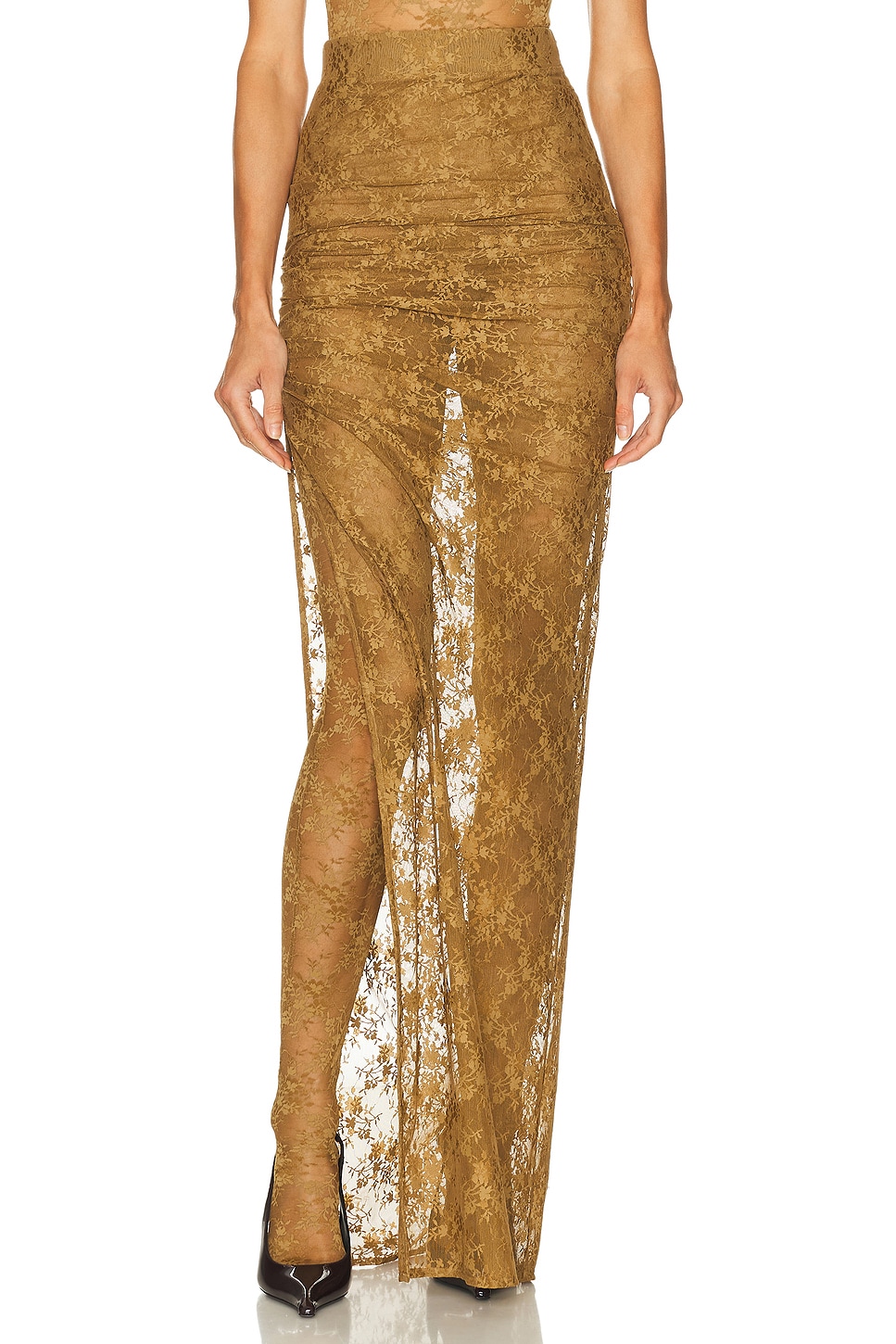 Юбка со складками-колоннами Alex Perry, Khaki
Юбка со складками-колоннами Alex Perry, Khaki