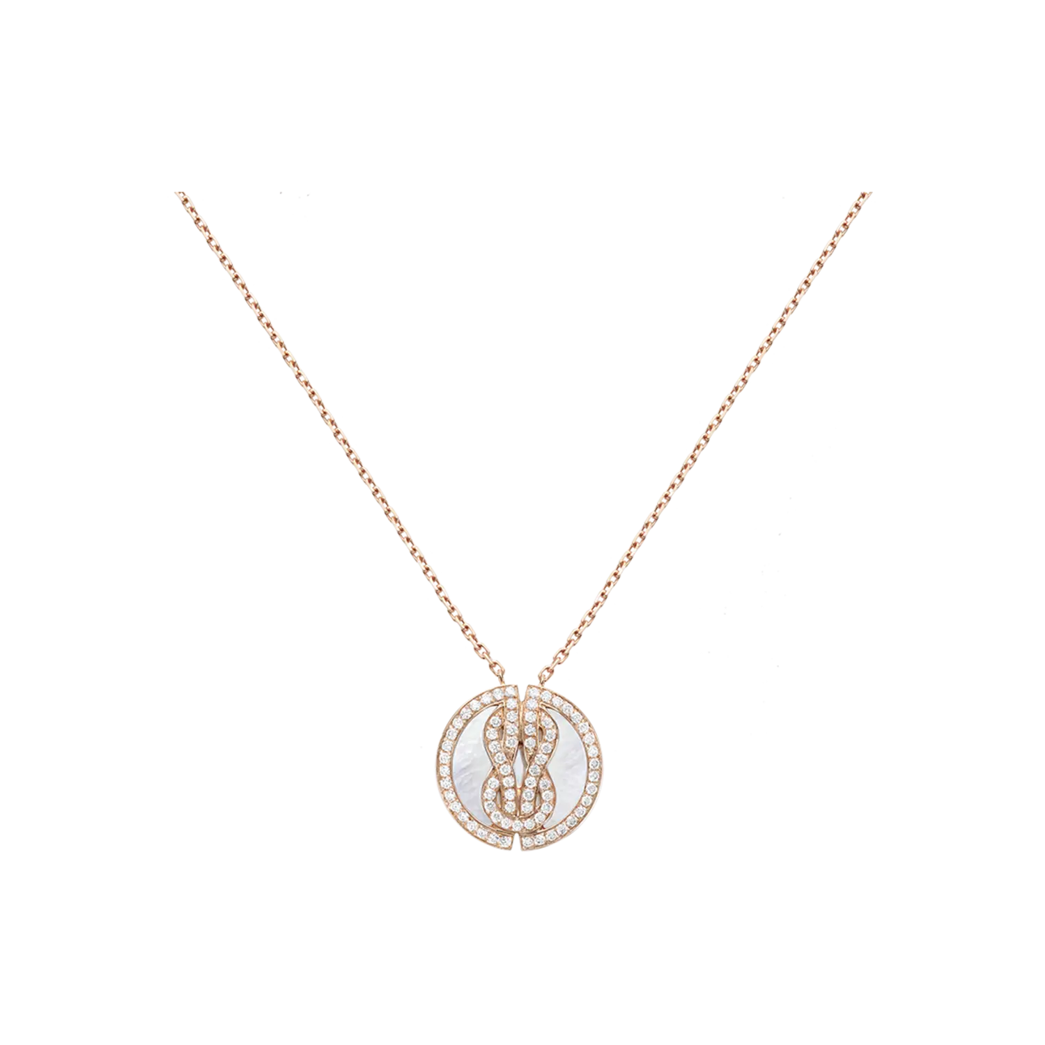 Колье Fred Chance infinie lucky medals из розового золота с бриллиантами и перламутром
Колье Fred Chance infinie lucky medals из розового золота с бриллиантами и перламутром