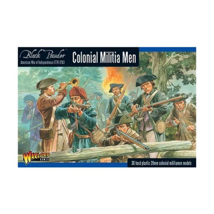 Колониальные ополченцы, Black Powder - American War of Independence (28mm)
Колониальные ополченцы, Black Powder - American War of Independence (28mm)