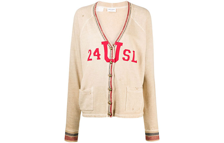 Кардиган женский Saint Laurent, светло-коричневый
Кардиган женский Saint Laurent, светло-коричневый