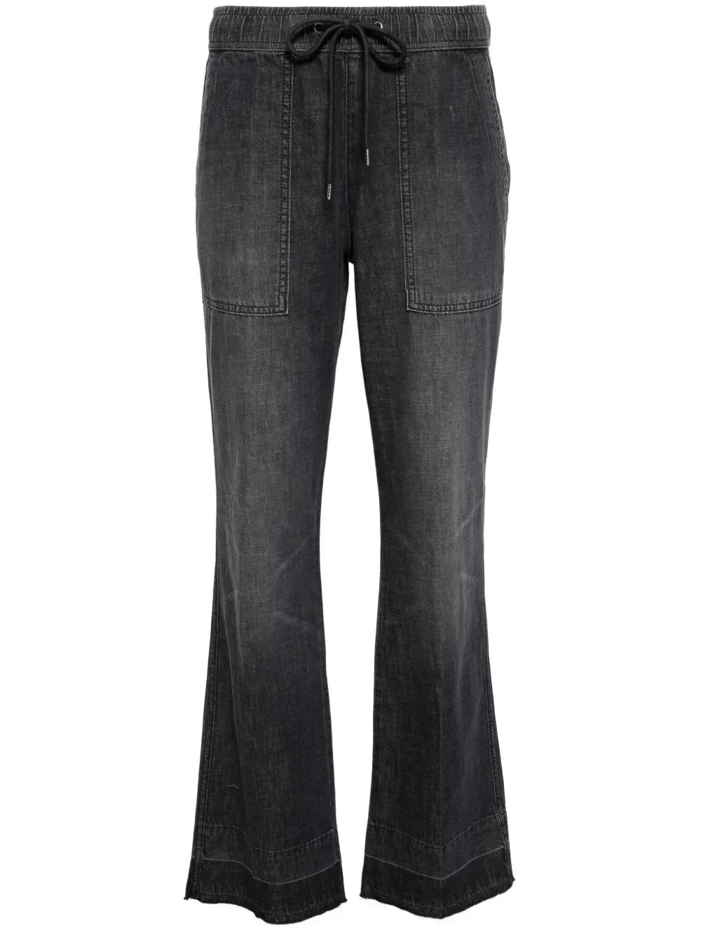 Брюки широкого кроя James Perse, серый
Брюки широкого кроя James Perse, серый