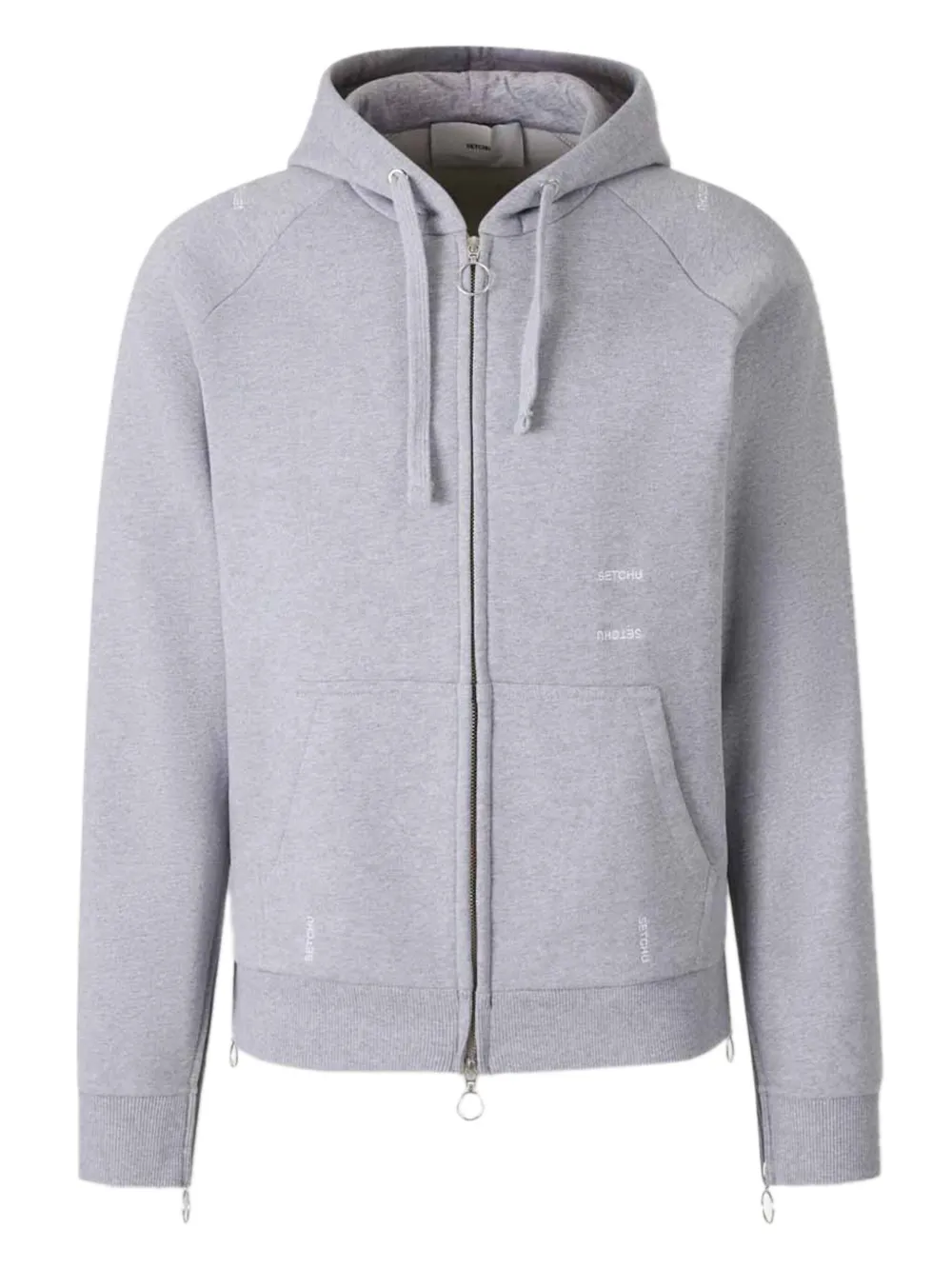 Худи с вышитым логотипом Setchu, серый
Худи с вышитым логотипом Setchu, серый