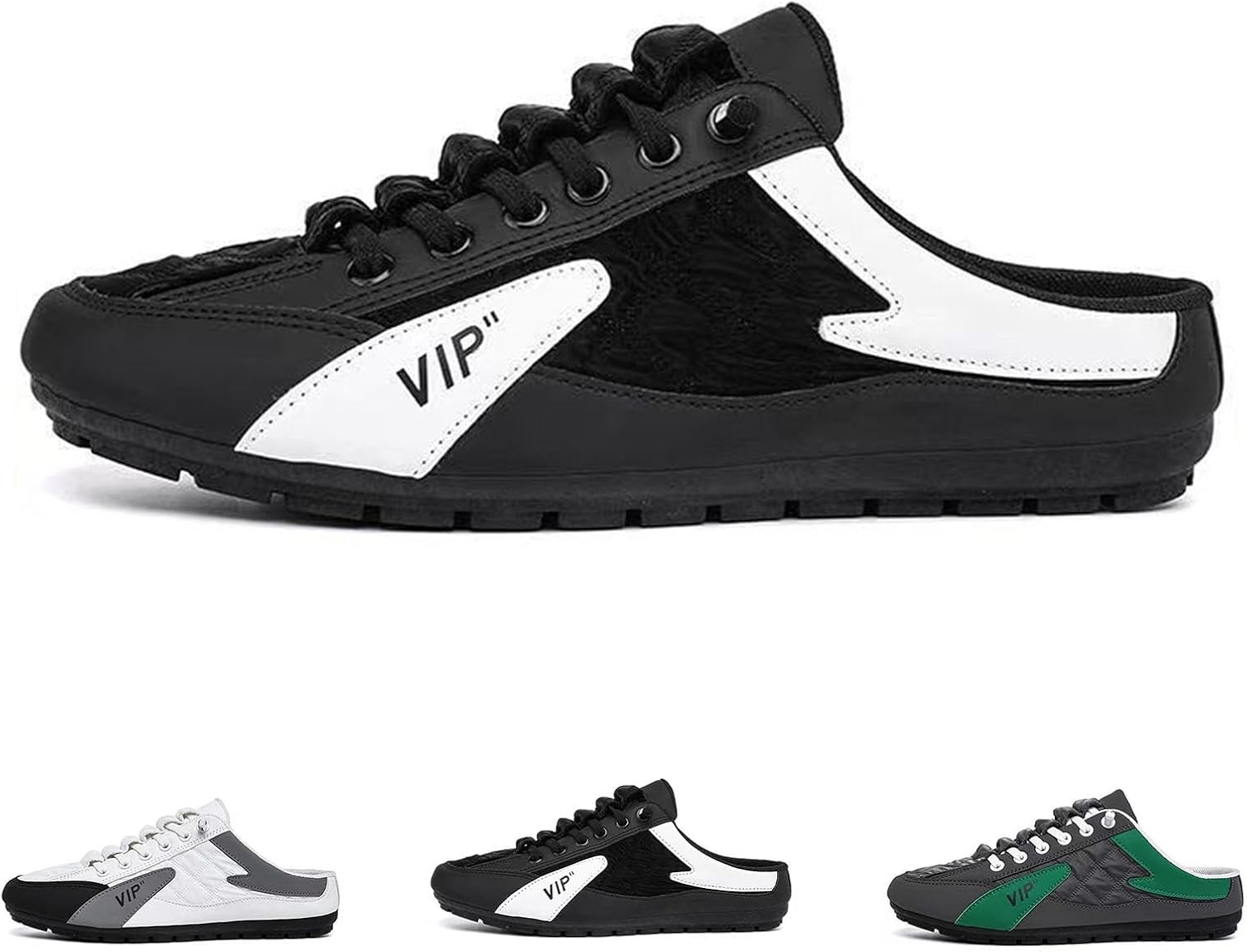 Мужские слипоны-мюли без задника, противоскользящие прогулочные кроссовки - легкие дышащие повседневные спортивные туфли для вождения и путешествий Generic, черный
Мужские слипоны-мюли без задника, противоскользящие прогулочные кроссовки - легкие дышащие повседневные спортивные туфли для вождения и путешествий Generic, черный