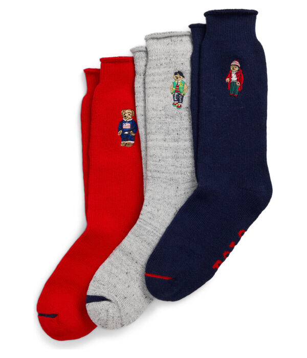 Носки мужские Polo Ralph Lauren с медведями 3 пары, мультиколор
Носки мужские Polo Ralph Lauren с медведями 3 пары, мультиколор
