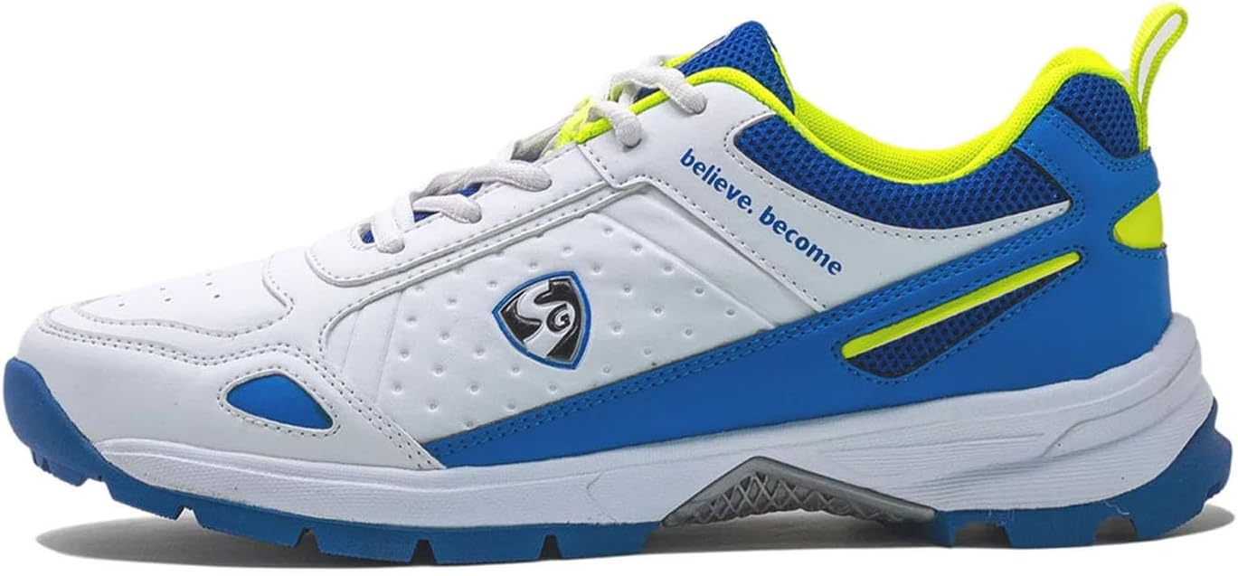 Крикетные ботинки SG Club 6.0 с резиновыми шипами, белый/синий
Крикетные ботинки SG Club 6.0 с резиновыми шипами, белый/синий