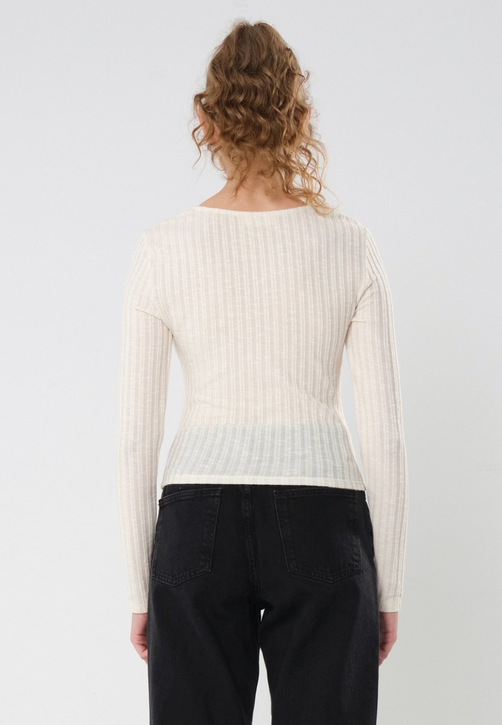 Топ с длинными рукавами Even&Odd, молочный
Топ с длинными рукавами Even&Odd, молочный