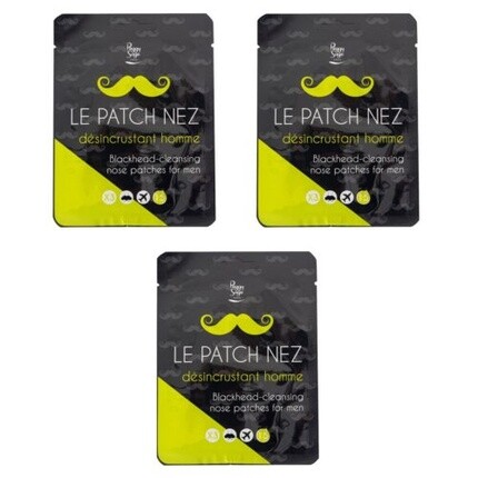 Очищающие пластыри для носа для мужчин от загрязнений и черных точек — упаковка из 3 шт., Peggy Sage
Очищающие пластыри для носа для мужчин от загрязнений и черных точек — упаковка из 3 шт., Peggy Sage