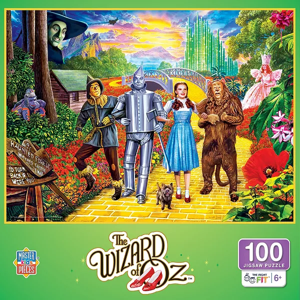 Волшебник страны Оз - пазл из 100 деталей Masterpieces Puzzles, multicolor
Волшебник страны Оз - пазл из 100 деталей Masterpieces Puzzles, multicolor