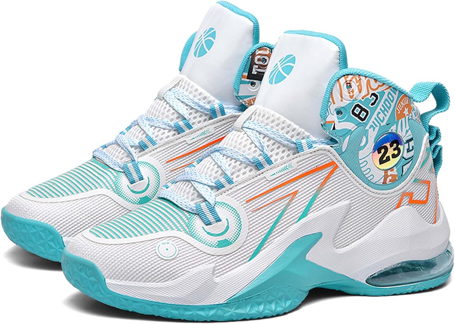 Баскетбольные кроссовки FaLkiN средние и высокие, модные и амортизирующие, мужские повседневные спортивные кроссовки, женские легкие и нескользящие кроссовки для бега, белый/зеленый
Баскетбольные кроссовки FaLkiN средние и высокие, модные и амортизирующие, мужские повседневные спортивные кроссовки, женские легкие и нескользящие кроссовки для бега, белый/зеленый