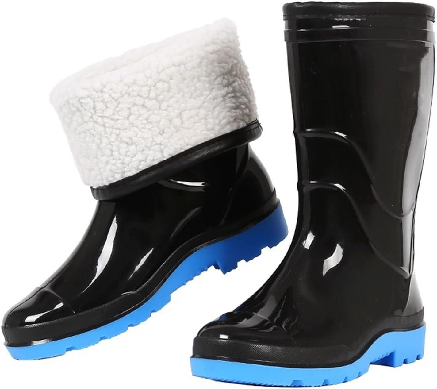 Мужские рыбацкие гидроботы BcoMfy с высокими голенищами 30 см до колена, зимние утепленные теплые ботинки для работы на улице и дождя, черный
Мужские рыбацкие гидроботы BcoMfy с высокими голенищами 30 см до колена, зимние утепленные теплые ботинки для работы на улице и дождя, черный