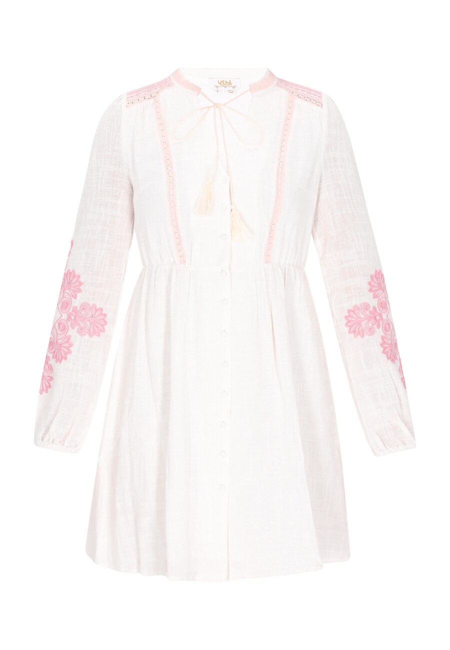 Платье-рубашка usha FESTIVAL, белый
Платье-рубашка usha FESTIVAL, белый