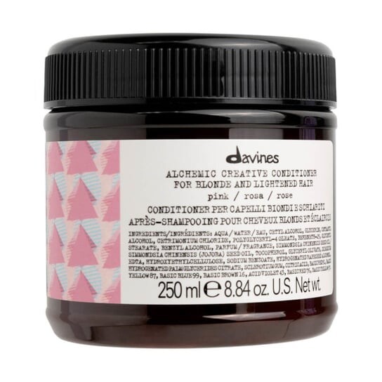 Кондиционер для креативного окрашивания - розовый 250мл Davines Alchemic Creative Pink
Кондиционер для креативного окрашивания - розовый 250мл Davines Alchemic Creative Pink