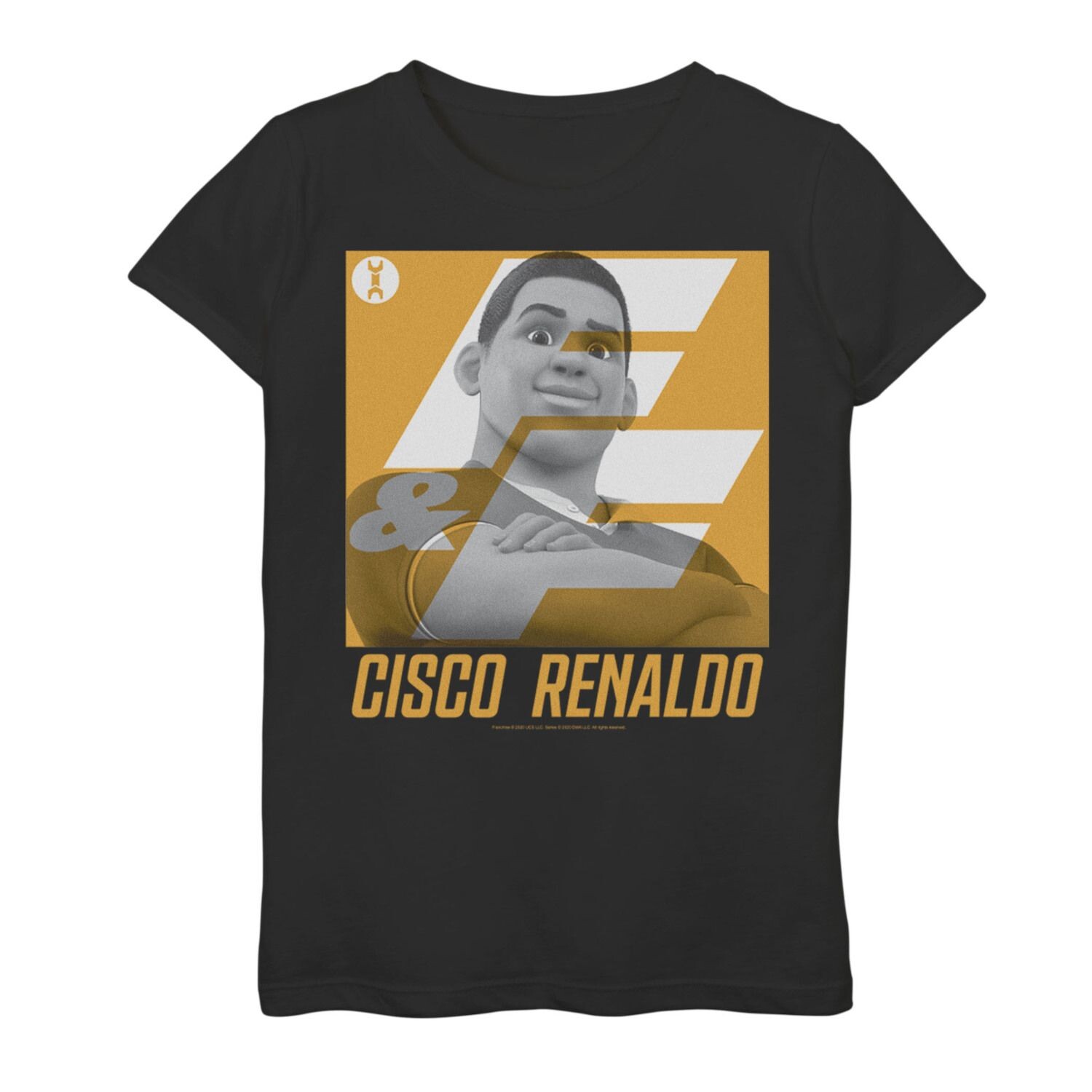 Футболка с изображением портрета Cisco для девочек 7–16 лет «Форсаж и шпионы» Licensed Character
Футболка с изображением портрета Cisco для девочек 7–16 лет «Форсаж и шпионы» Licensed Character