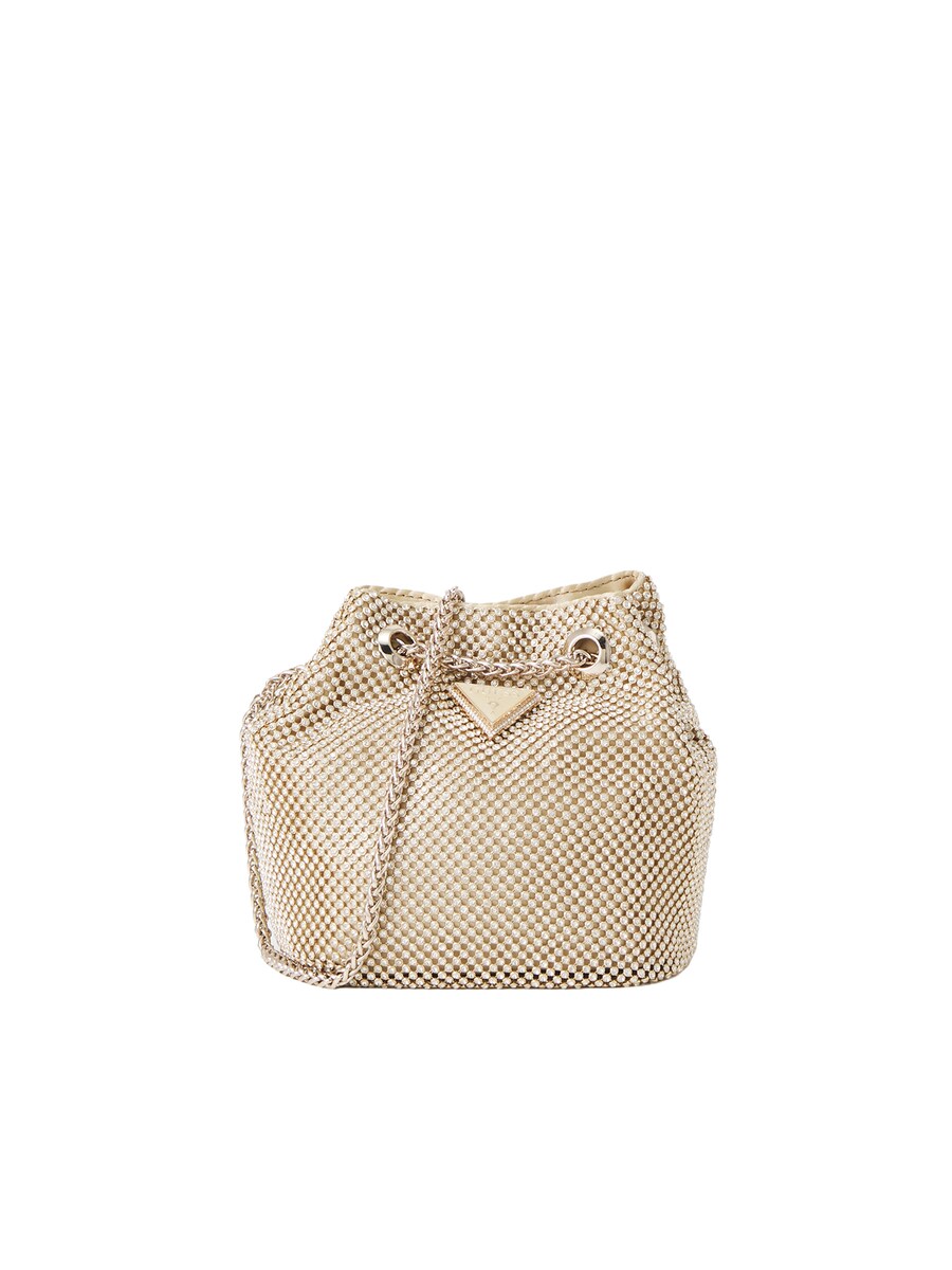 Сумка-мешок GUESS ZALINA POUCH, золотой
Сумка-мешок GUESS ZALINA POUCH, золотой