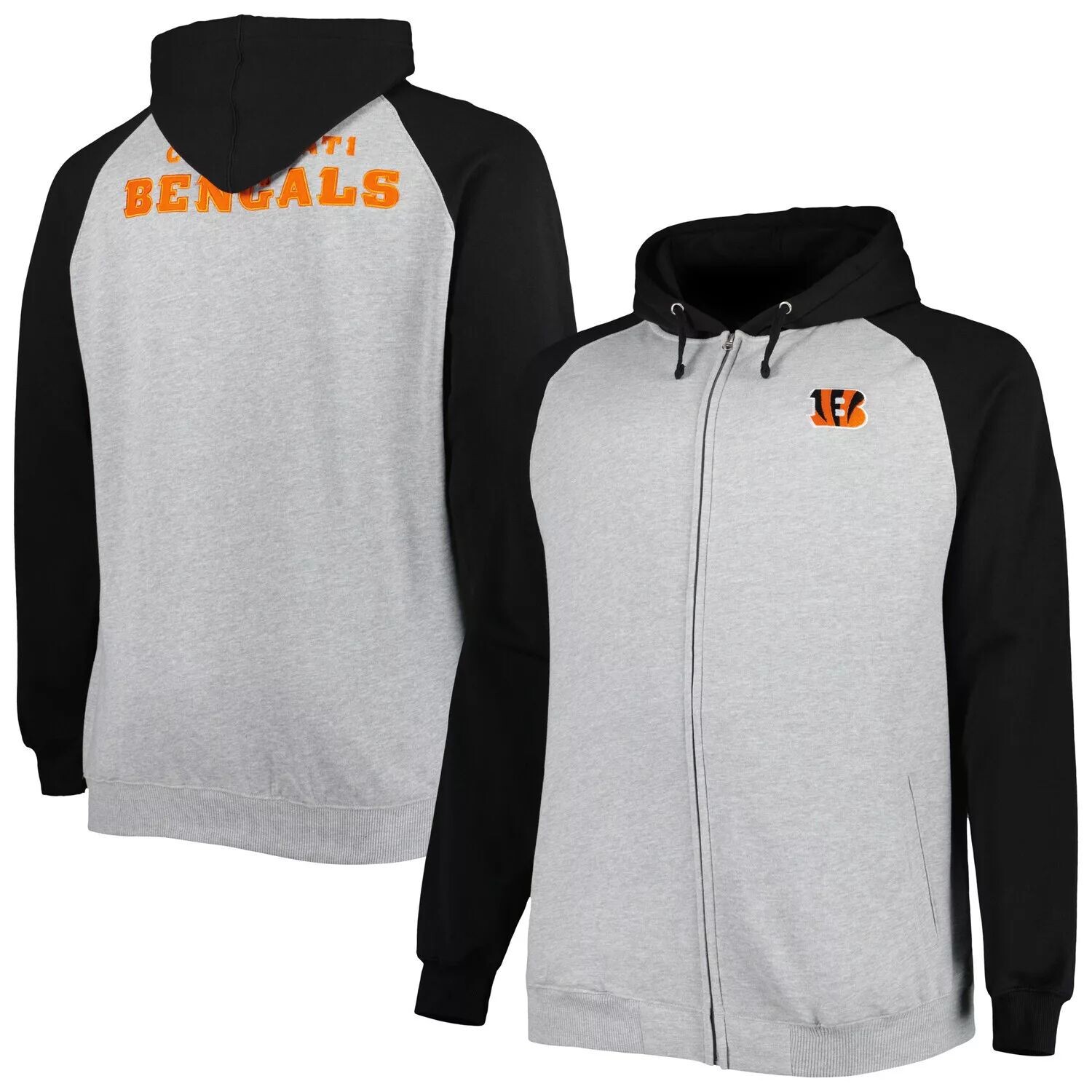 Мужская куртка с капюшоном с капюшоном цвета реглан цвета серого Хизера Cincinnati Bengals и молнией во всю длину, Серый, Мужская куртка с капюшоном с капюшоном цвета реглан цвета серого Хизера Cincinnati Bengals и молнией во всю длину
Мужская куртка с капюшоном с капюшоном цвета реглан цвета серого Хизера Cincinnati Bengals и молнией во всю длину, Серый, Мужская куртка с капюшоном с капюшоном цвета реглан цвета серого Хизера Cincinnati Bengals и молнией во всю длину
