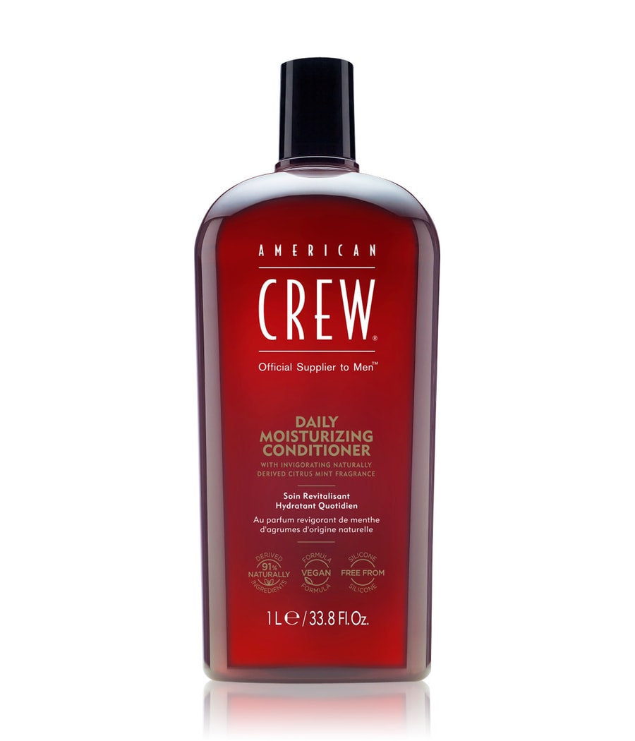 Кондиционер American Crew Hair Care & Body Daily Moisturizing Conditioner, 1000 ml
Кондиционер American Crew Hair Care & Body Daily Moisturizing Conditioner, 1000 ml
