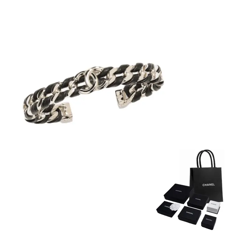 Chanel Металлический браслет унисекс, золотисто-черный
Chanel Металлический браслет унисекс, золотисто-черный