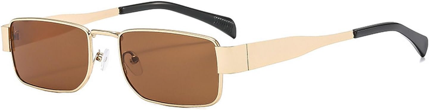 Laureles Модные солнцезащитные очки в металлической оправе квадратной формы для женщин, винтажные прямоугольные солнцезащитные очки для мужчин, панк-очки, женские и мужские, C5
Laureles Модные солнцезащитные очки в металлической оправе квадратной формы для женщин, винтажные прямоугольные солнцезащитные очки для мужчин, панк-очки, женские и мужские, C5