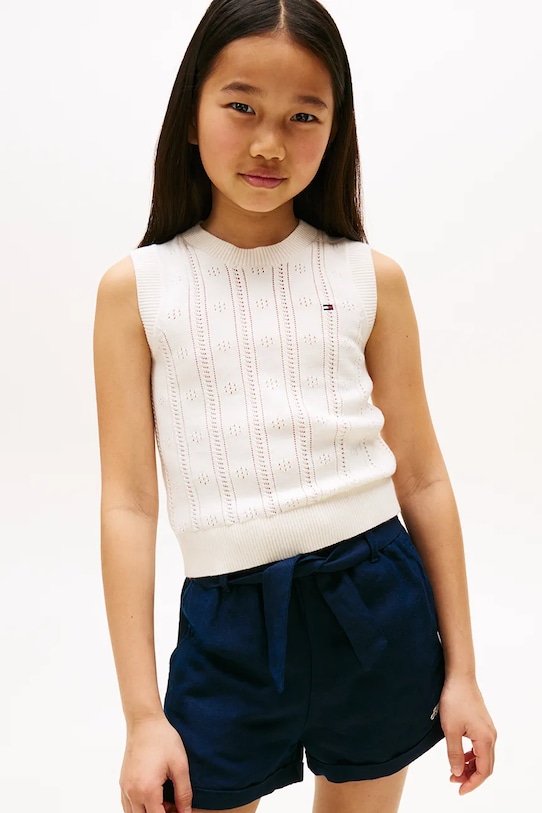 Хлопковый свитер Tommy Hilfiger, бежевый
Хлопковый свитер Tommy Hilfiger, бежевый