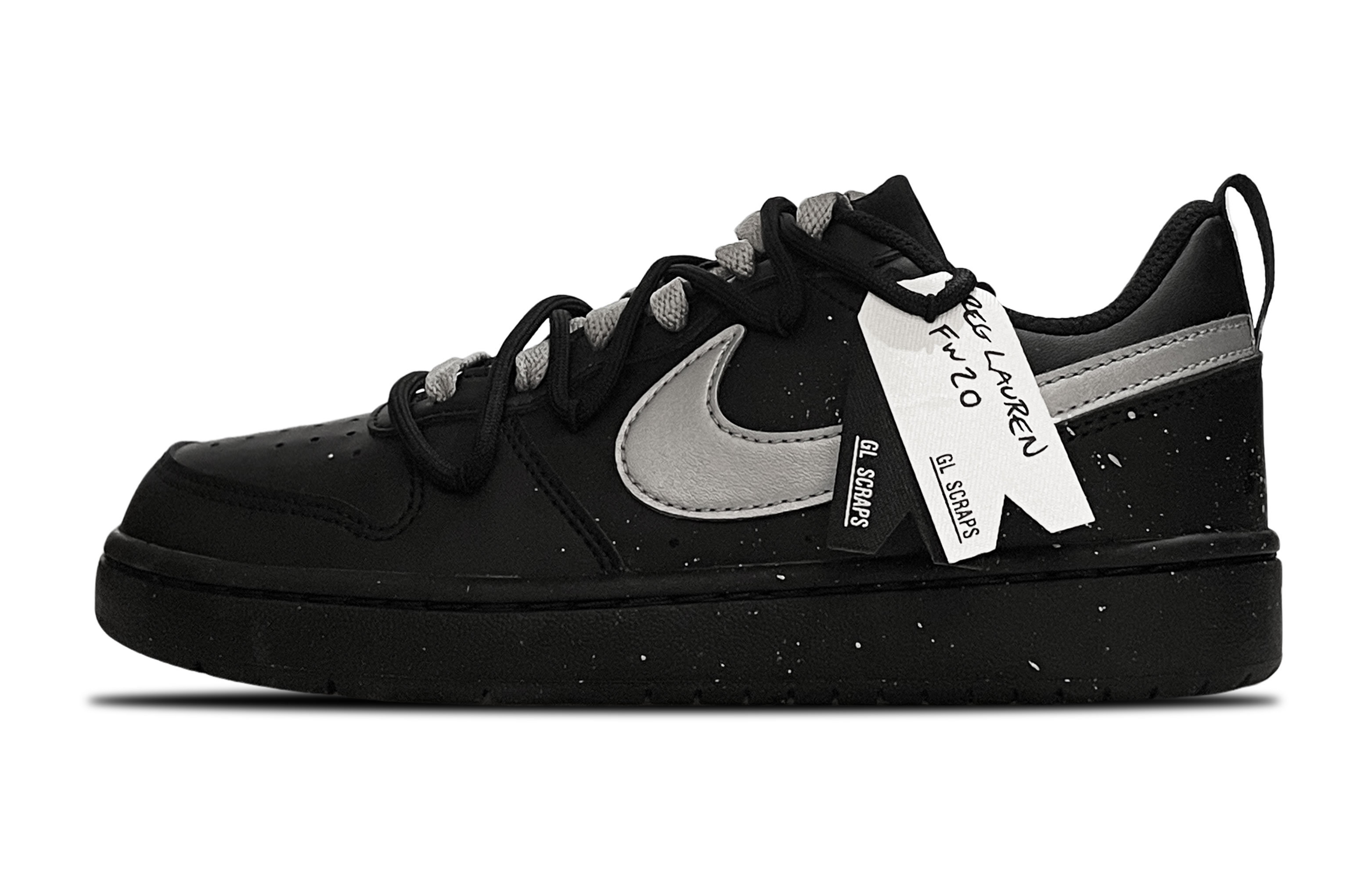 Nike Court Borough Low top детские скейтбординг кроссовки Black Silver для подростков
Nike Court Borough Low top детские скейтбординг кроссовки Black Silver для подростков