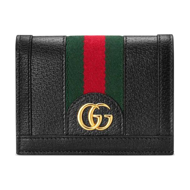 GUCCI Ophidia Leather Card Holder Card Holder Women's Black
GUCCI Ophidia Leather Card Holder Card Holder Women's Black
