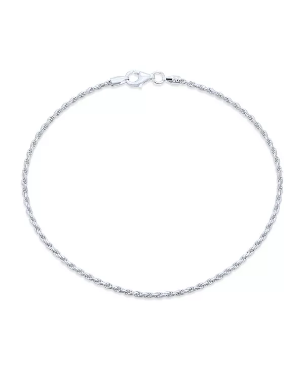 Прочный браслет на лодыжку из веревочной цепи, покрытый желтым золотом, серебро 925 пробы Bling Jewelry, silver
Прочный браслет на лодыжку из веревочной цепи, покрытый желтым золотом, серебро 925 пробы Bling Jewelry, silver