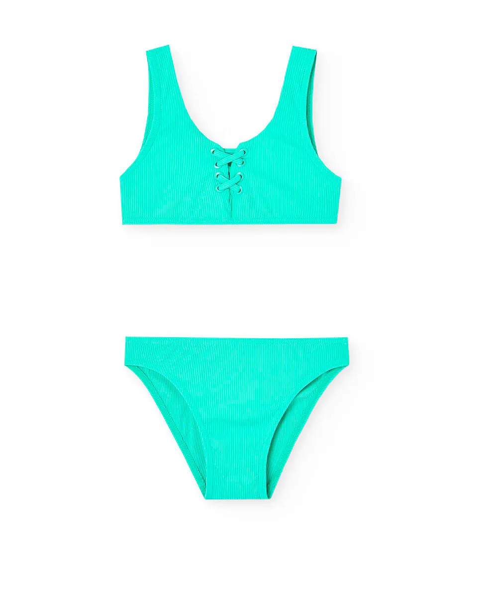 Детский бикини гладкий в рубчатой ткани Boboli, светло-зеленый
Детский бикини гладкий в рубчатой ткани Boboli, светло-зеленый