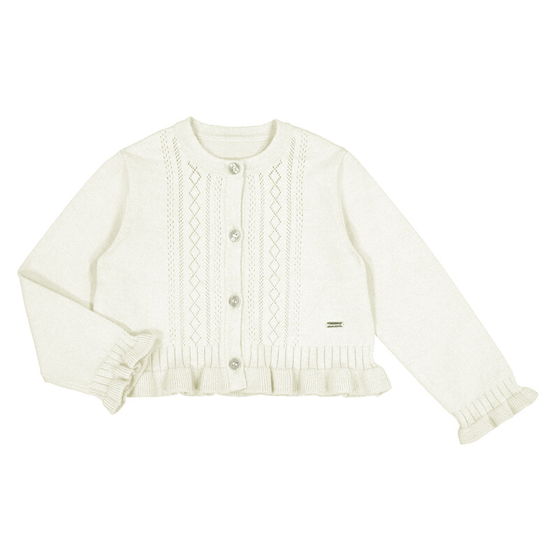 Толстовка Mayoral mit Rüschensaum, кремовый
Толстовка Mayoral mit Rüschensaum, кремовый