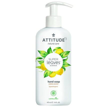 Мыло для рук Attitude с экстрактом листьев лимона 473мл, Super Leaves
Мыло для рук Attitude с экстрактом листьев лимона 473мл, Super Leaves