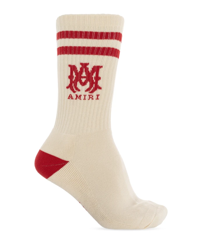 Носки с логотипом Amiri, бежевый
Носки с логотипом Amiri, бежевый