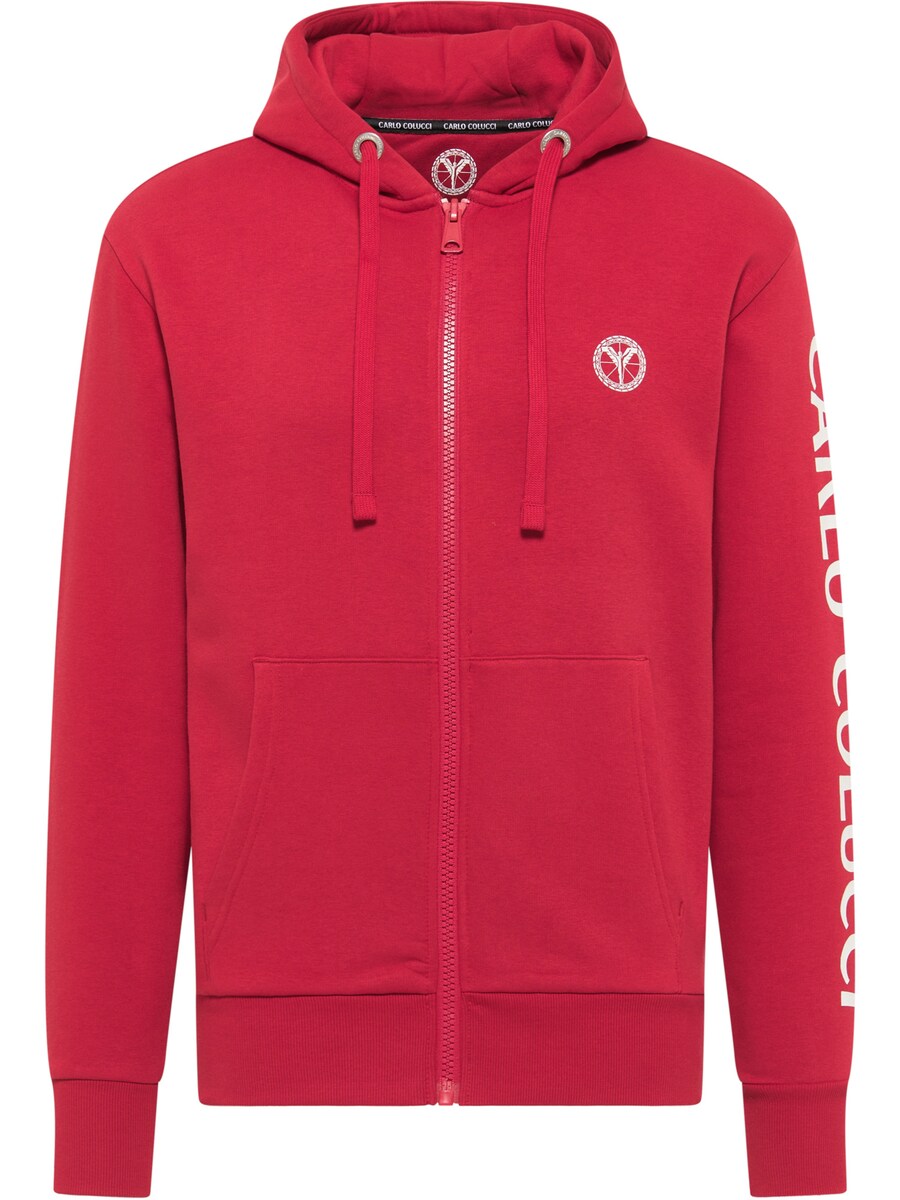 Толстовка с капюшоном на молнии Carlo Colucci Corrarati, красный
Толстовка с капюшоном на молнии Carlo Colucci Corrarati, красный